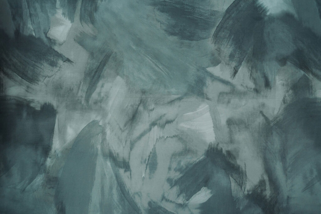 Seinäpinta, jossa siveltimen vetoja